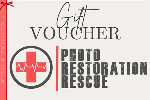 Photo Restoration Melbourne Gift Voucher