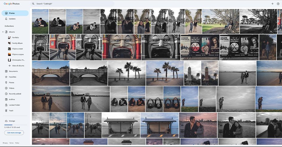 google photos screenshot